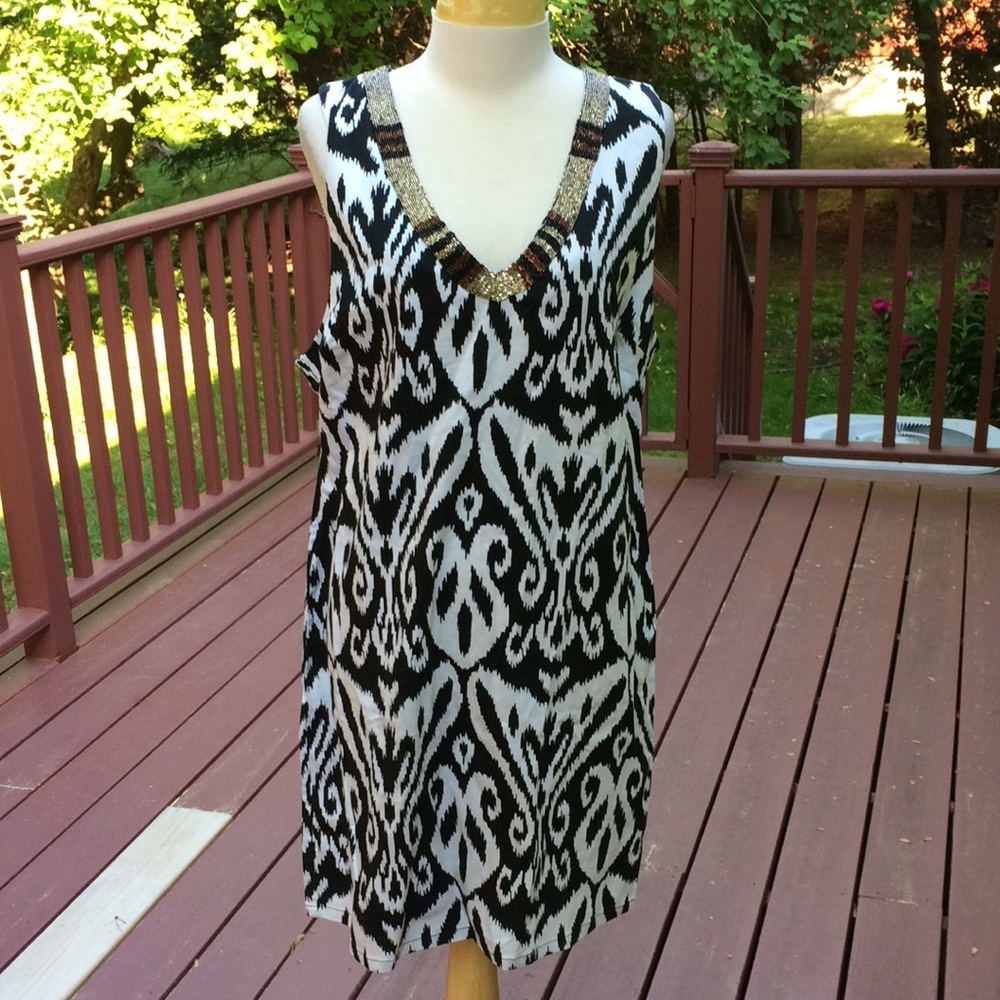 NWOT! Boston Proper SZ 16, beaded dress.